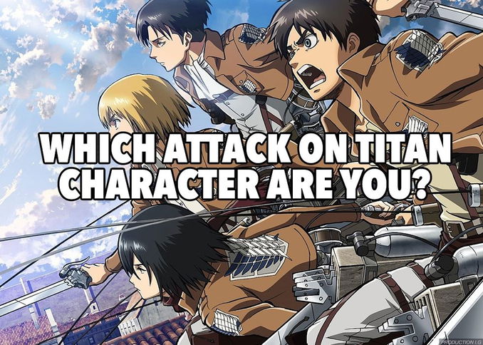 Which Attack on Titan Character are you?