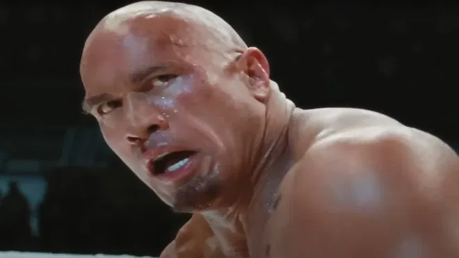 Dwayne Johnson in The Smashing Machine