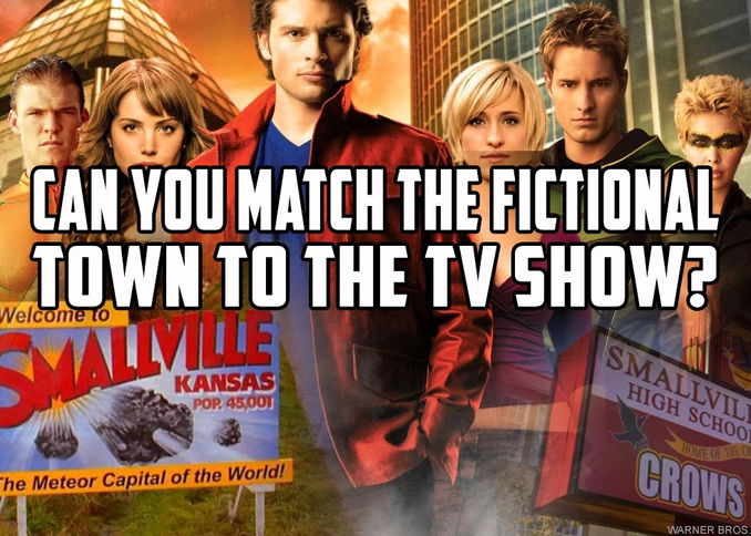 Can You Match The Fictional Town To The TV Show?
