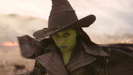 Cynthia Erivo as Elphaba in Wicked: For Good