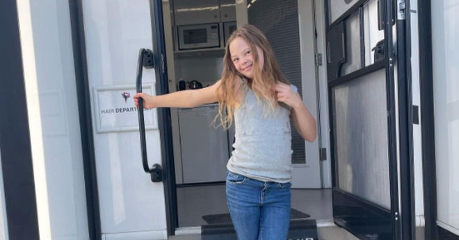 Sofia Sanchez The Hunger Games:  The Ballad of Songs and Snakes behind the scenes photo