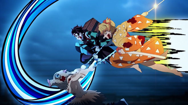 Demon Slayer Season 2 Clip Highlights Main Trio's Epic Team-Up Against Daki