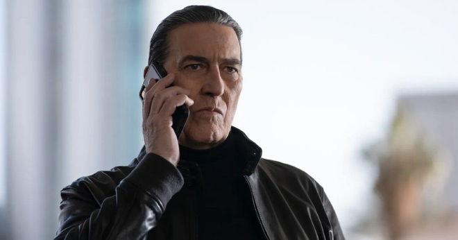 Ciaran Hinds The Family Plan: Ciaran Hinds as McCaffrey 