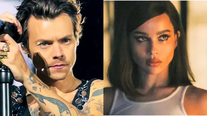 Harry Styles and Zoe Kravitz