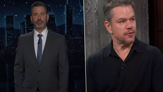 Jimmy Kimmel, Matt Damon