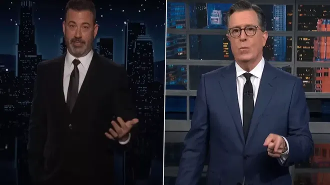 Jimmy Kimmel, Stephen Colbert