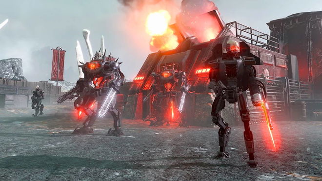 Automatons in Helldivers 2