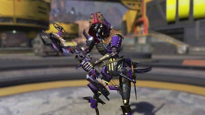 Screenshot of Apex Legends player wearing a legendary skin from a collection event