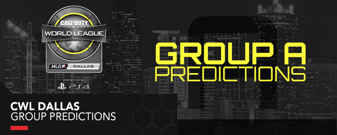 CWL Dallas – Group A Predictions