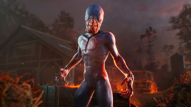 One of the Deadites in Evil Dead: The Game