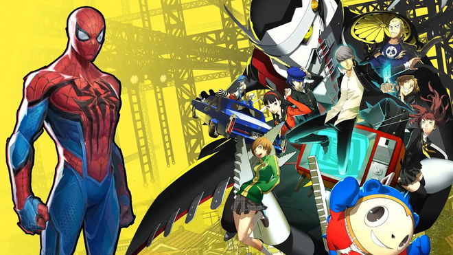 Spider-Man and Persona 4 Golden