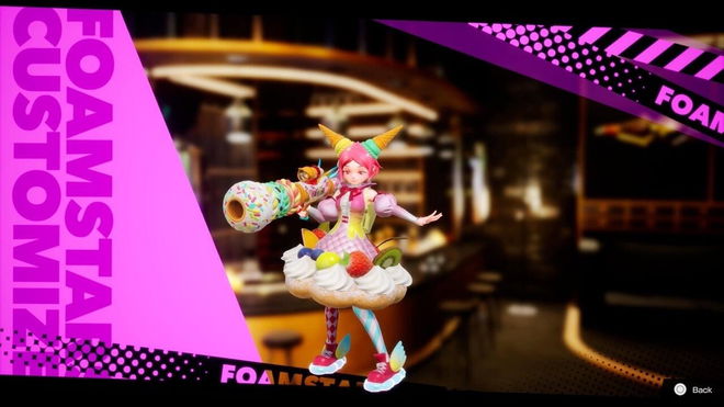 Foamstars Mel T guide - Mel T in the selection screen