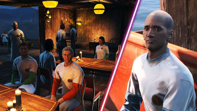 Some Institute scientists as settlers.