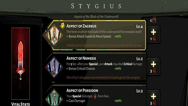 Best Hades Sword Build: How to Get the Most from the Stygian Blade