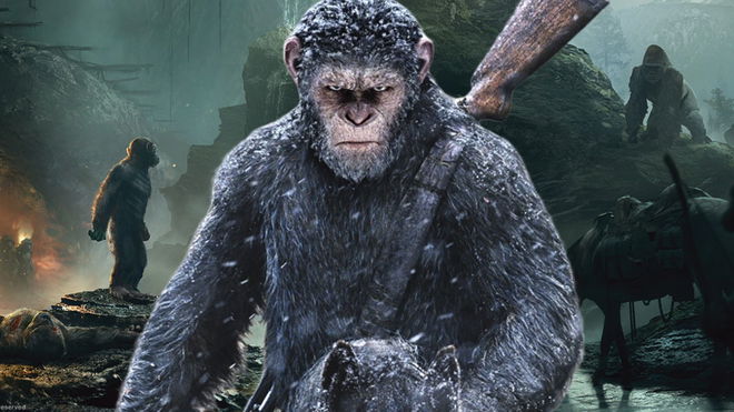 Caesar from Planet of the Apes on top of least for Last Frontier