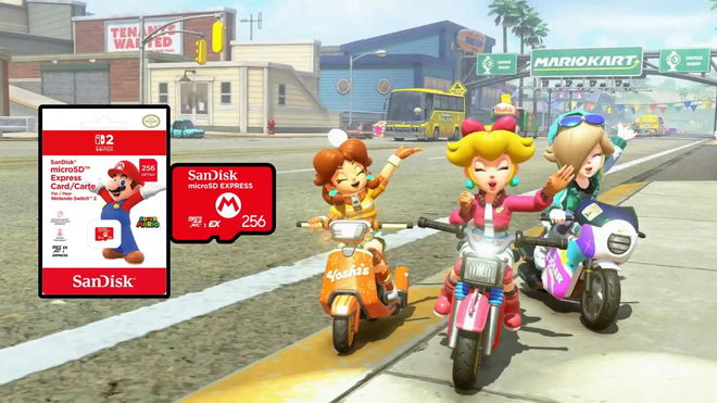 New Switch 2 MicroSD Express cards