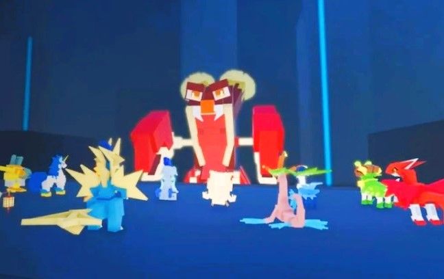 Pet Fighting Simulator characters preparing for battle