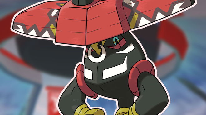 Image of Tapu Bulu from the Pokémon anime.