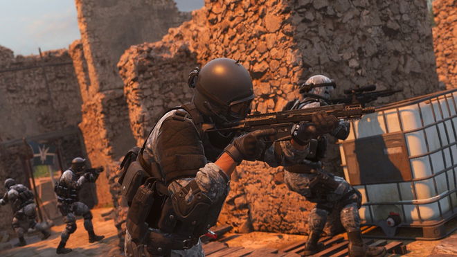 Four soldiers in Modern Warfare 2