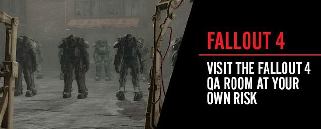 Visit The Fallout 4 QA Room At Your Own Risk