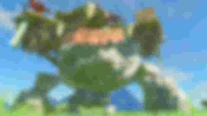 A new Stone Talus enemy in Tears of the Kingdom