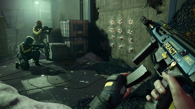 An Operator reloading their weapon in Rainbow Six Extraction.