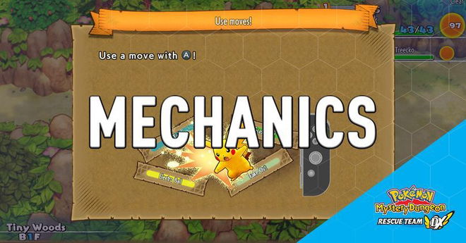 Pokemon Mystery Dungeon DX: Game Mechanics - Basic And Neutral Attacks, Items, Abilities, Type Matchups And More