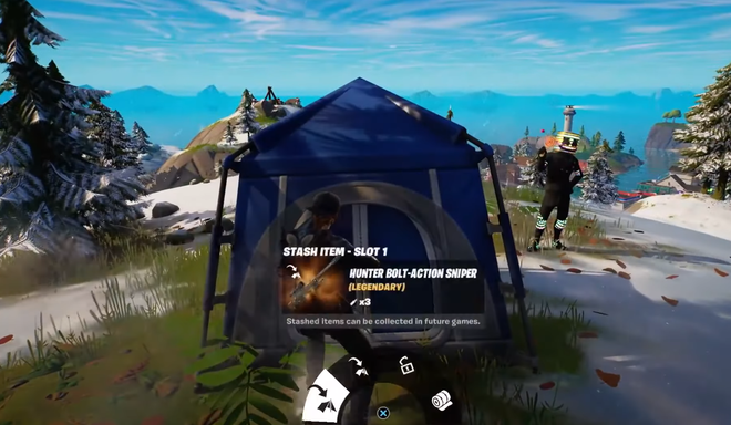 Fortnite: How To Use Tents