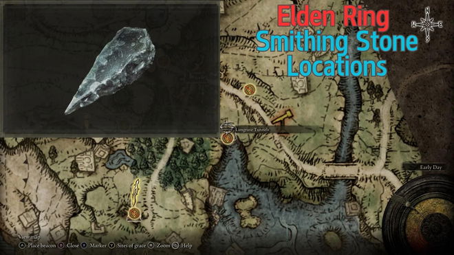 Smithing Stone image and map