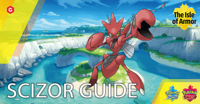 Pokemon Sword And ShIeld: Isle of Armor - How To Evolve Scyther into Scizor