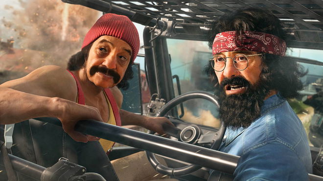 Cheech and Chong in Call of Duty