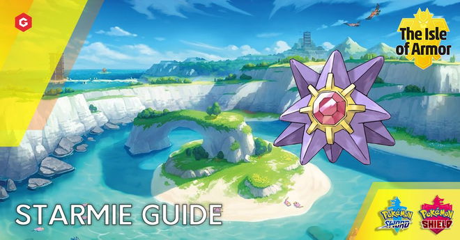 Pokemon Sword And Shield: Isle of Armor - How To Evolve Staryu Into Starmie