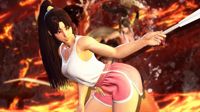 Mai Shiranui in her gorgeous casual outfit