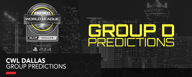 CWL Dallas - Group D Predictions