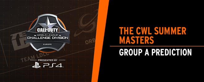 CWL Summer Masters: Group A Prediction