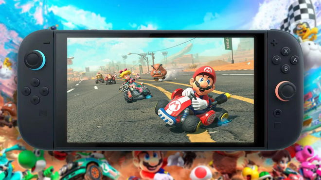 Mario Kart World on a Switch 2