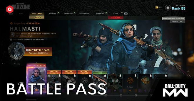 Modern Warfare And Warzone Season 6: All Battle Pass Items For Free And Premium Passes