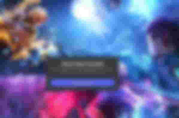 The Project Slayers Discord link splash screen.