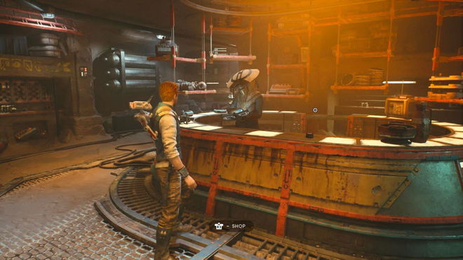 Cal Kestis and Sister Taske in Star Wars Jedi Survivor