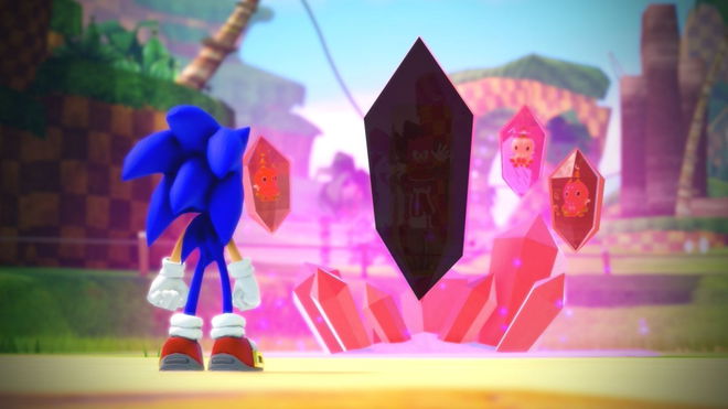 A screenshot from Sonic Speed Simulator
