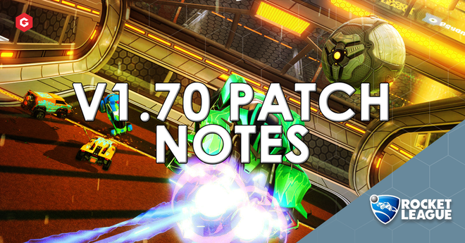 Rocket League: Blueprint Update And Patch Notes v1.70