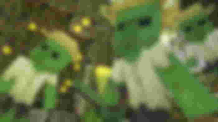 Minecraft Zombies freed from prison.