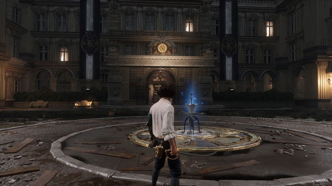 Pinocchio standing by a Stargazer in Lies of P