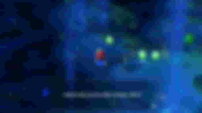 Mario standing in front of a fallen star reading a wish from his brother Luigi in Super Mario RPG