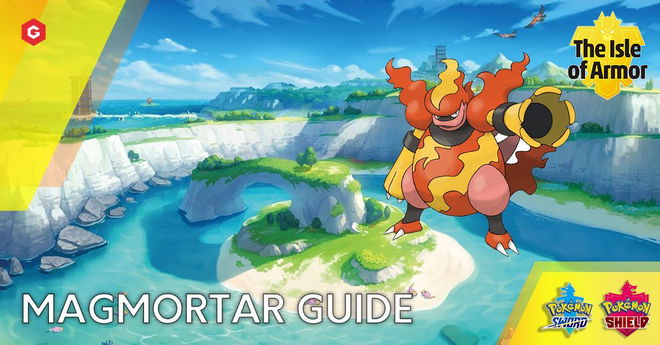 Pokemon Sword And Shield: Isle of Armor - How To Evolve Magmar Into Magmortar