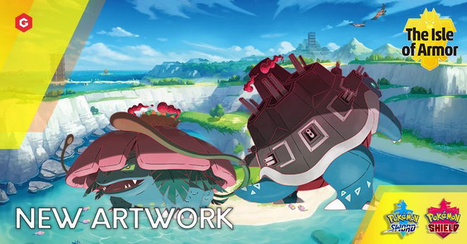 Pokemon Sword And Shield: Expansion Pass Artwork For Isle Of Armor & The Crown Tundra