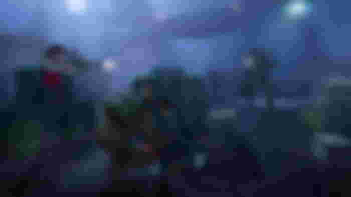 A battle in progress in Undawn.