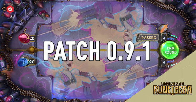 Legends of Runeterra: 0.9.1 Update Patch Notes