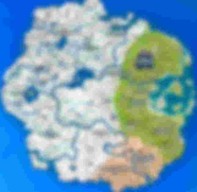 Fortnite Chapter 3, Season 1 map