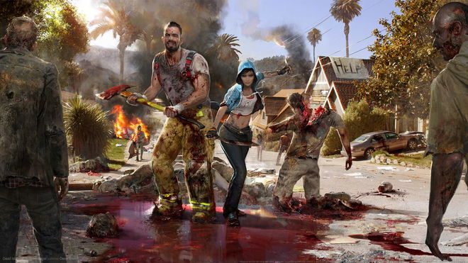 Survivors killing zombies in Dead Island 2.